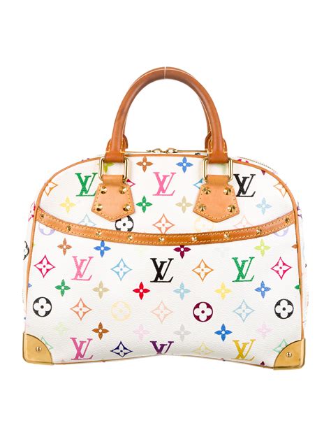 louis vuitton multicolor logo bag